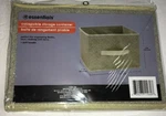 Essentials Tan Collapsible Storage Container W HANDLE11" X 8"-SHIP 24HR. Fixed Price $7.88.