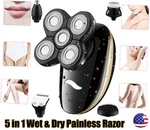 5 1 Electric Wet & Dry Painless Rechargeable Lady Shaver Razor For Women New. Fixed Price $19.20.