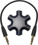 5-JACK Audio Headphone Splitter Way For 3.5MM Devices Multi 1 Pack, Black. Fixed Price $7.70.