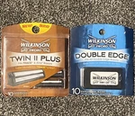 Wilkinson Sword Razor Blade Lot - Twin Plus Tracii & Double Edge 20 Total New. Fixed Price $16.95.