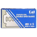 50 Kai Stainless Steel Double Edge Safety Razor Blade Imported From Japan (10X5). Fixed Price $21.74.
