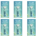 Gillette Venus Razor Handle +1 Refill Cartridge With Aloe Strip, 6 Pac. Fixed Price $29.99.