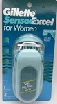 Vintage Gillette Sensorexcel Women Razor 2 Cartridges Nos Sealed 1996. Fixed Price $36.00.