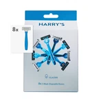 Harry's Men's 3-BLADE Disposable Razors, Glacier Blue, 8 Count. Fixed Price $30.44.
