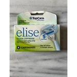 Topcare Elise 5 Blade Razor Cartridges 4 Count Compare Gillette Venus New. Fixed Price $9.97.