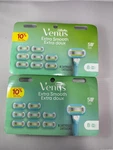 16 Gillette Venus Extra Smooth Women's Razor Blades 5-BLADED Refills 8 Cartridge. Fixed Price $47.53.
