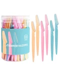 Eyebrow Razor With Box Face Shaver And Grooming Tool 3 Colors 60 Pcs. Fixed Price $18.95.
