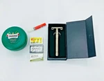 Proraso Shaving Set With(s.soap+feather Blades+alum Pencil+d.edge Razor). Fixed Price $24.99.