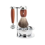 Hle Vivo 4-PIECE Pure Badger Modern Safety Razor Luxury Wet Shaving Set. Fixed Price $196.25.