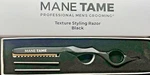 Mane Tame Texture Styling Razor Black Includes 2 Free Replacement Blades.. Fixed Price $24.88.