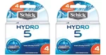 Schick Hydro 5 Hydrating Razor Blade Refills - 8 Cartridges. Fixed Price $15.99.
