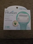 New, Schick Intuition Sensitive Care Womens Razor Blade Refills 3 Ct. (I9). Fixed Price $13.90.