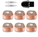 Replacement Heads For Flawless Facial Hair Remover,gen 2 6PCS, ROSEGOLD-6PCS. Fixed Price $29.06.