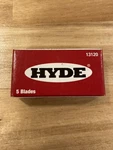 Hyde 13120 Razor Blade, Single-edge Steel. Fixed Price $6.50.