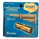 Smart Sense Twin Blade Refills Fits Atra And Trac Ii Razors 10 Cartridges. Fixed Price $5.41.