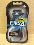 Flex 4 Disposable Razor Ergonomic Sensitive Skin Smooth Shaver Bic Men 3-COUNT. Fixed Price $13.95.