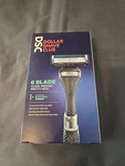 Dollar Club 4 Blade Razor Shaver 1 Handle 2 Cartridges. Fixed Price $10.12.