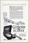 1925 Gillete Safety Razor Blades Vintage Tuckaway Shaving Shave Men. Fixed Price $10.00.
