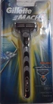 Gillette Mach 3 - Handle W/ 1 Cartridge & Refillable Razor. Fixed Price $8.49.