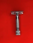 Merkur 34C Heavy Duty Safety Razor Chrome De Germany. Fixed Price $25.00.