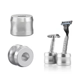 Linkidea 2 Pack Safety Razor Stand, Opening Dia 0.7 Inches, Silver. Fixed Price $26.00.
