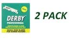 Derby Professional Single Edge Razor Blades, 100 Count (2 Pack). Fixed Price $12.67.