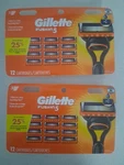 Gillette FUSION5 Razor Blades 24 Cartridges - Sealed New. Fixed Price $48.00.