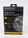 Microtouch Titanium Rechargeable Men's Head Shaver Black - New Sealed Free Ship. Fixed Price $43.00.