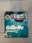 Gillette Mach 3 Razor Blades 5 Cartridges New. Fixed Price $20.24.