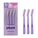 Remove Peach Fuzz And Dead Skin - Plum Beauty Vitamin Dermaplaning Razors. Fixed Price $20.00.