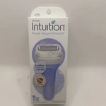 Schick Intuition Pure Nourishment 4-BLADE Razor 1 Handle + 2 Cartridges. Fixed Price $9.99.