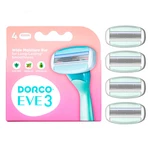 3 Razors For Women, Quick & Easy Shaving, Curved Blades With Aloe Vera Moistur. Fixed Price $15.45.