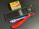 Barber Dominican Republic Flag Shaving Stainless Steel Detail Razor W100 Blades. Fixed Price $24.99.