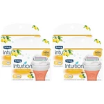 Schick Intuition Lather & Shave Women's Razor Blade Refills 3 Ct Pack Of 4. Fixed Price $29.99.