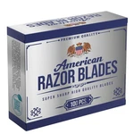 American Razor Blades By The Shave Factory - Super Sharp Double Edge Silver. Fixed Price $11.84.