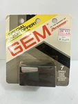 Vtg Gem Blue Star Stainless Steel Razor Blades Single Sharp Edge 7CT Case Nos. Fixed Price $35.00.