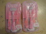 2X Gillette Venus Sensitive Sensible Women Disposable Razors (3 Per Pack) #N38. Fixed Price $16.99.