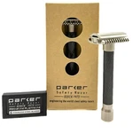 Parker Variant Adjustable Safety Razor New Open Comb & 5 Blades - Graphite. Fixed Price $65.00.