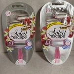 2 Bic Soleil Escape Womens Disposable Razors Pack Vanilla & Berries Scent. Fixed Price $14.00.