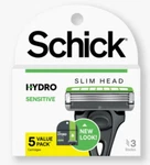 Schick Hydro Sensitive 3-BLADE Razor Refills, 5 Ct. Fixed Price $14.99.