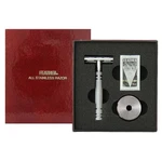 Feather All Stainless Razor (AS-D2S With Stand) New Box Free Usa Shipping. Fixed Price $280.00.