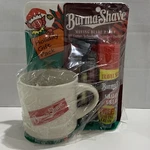 Vtg Nos 1998 Burma-shave Moving Shaving Razor 2 + Cream Mug. Fixed Price $94.99.