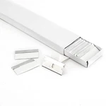 Foshio 100PCS Stainless Steel Single Edge Razor Blades, Individually Wrapped. Fixed Price $19.98.