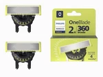 Philips Norelco Oneblade 360 Replacement 2 Pack. Fixed Price $18.00.