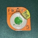 Vintage Flicker Women's Shaver Yellow Neon Orange 5 Blades Sealed Nos New. Fixed Price $25.00.