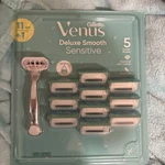 Gillette Venus 5 Blades Deluxe Smooth Sensitive Razor & Refills, 11-COUNT. Fixed Price $31.90.