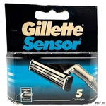 Gillette Sensor Regular Original Shaver Razor Blade Refill 5 Cartridges New Seal. Fixed Price $49.99.