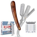 Beauticone Straight Razors For Men, Edge Razor, 100 Single Blades,. Fixed Price $11.67.