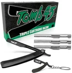 TOMB45 Black Triple Cartridge Razor Holder. Fixed Price $19.90.