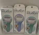 Lot Of 3 Schick Intuition Sensitive Care Razors & 6 Blade Cartridge Included. Fixed Price $19.99.